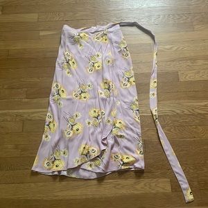 Madewell wrap skirt EUC